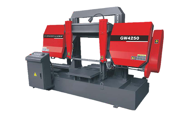 鹿寨GW4250双柱龙门卧式带锯床